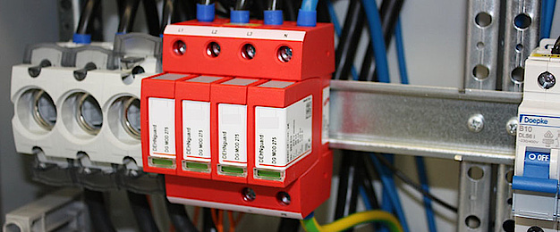 Über­spannungs­schutz bei Elektro Baumann in Waltershausen OT Schwarzhausen